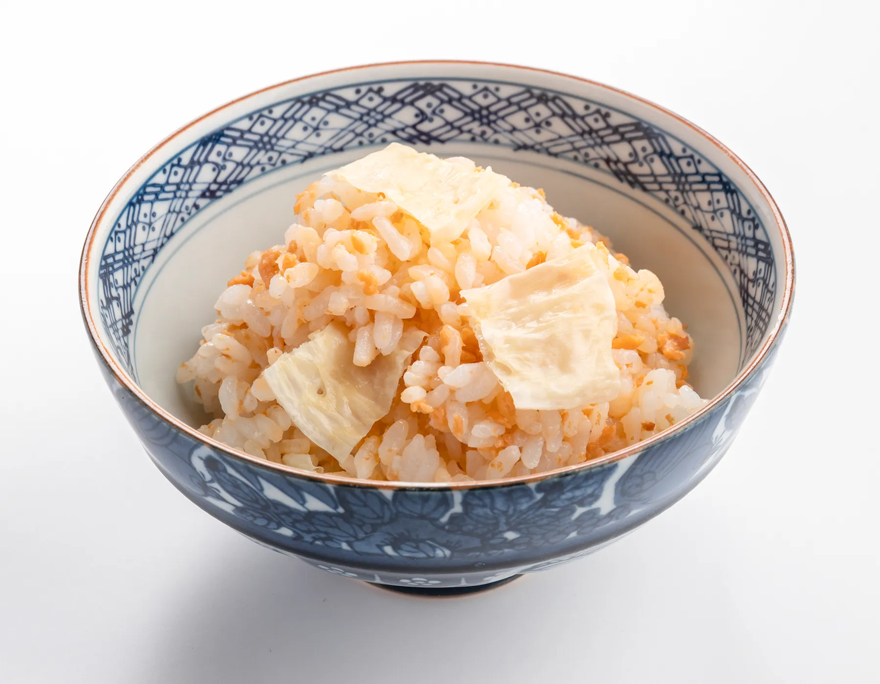 湯葉と鮭の混ぜご飯